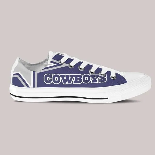 cowboys mens low cut sneakers cut 1