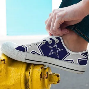 cowboys mens low cut sneakers cut 1