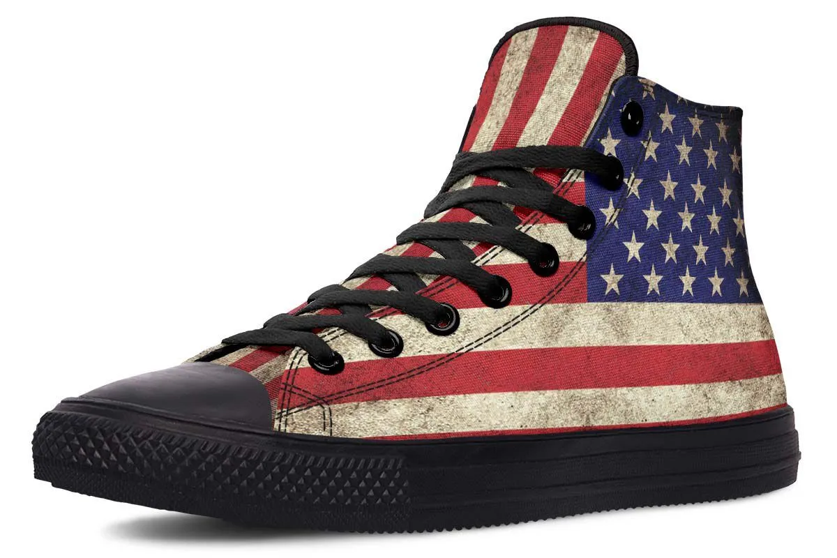 Customized Colorful Fashion High-top Canvas Shoes