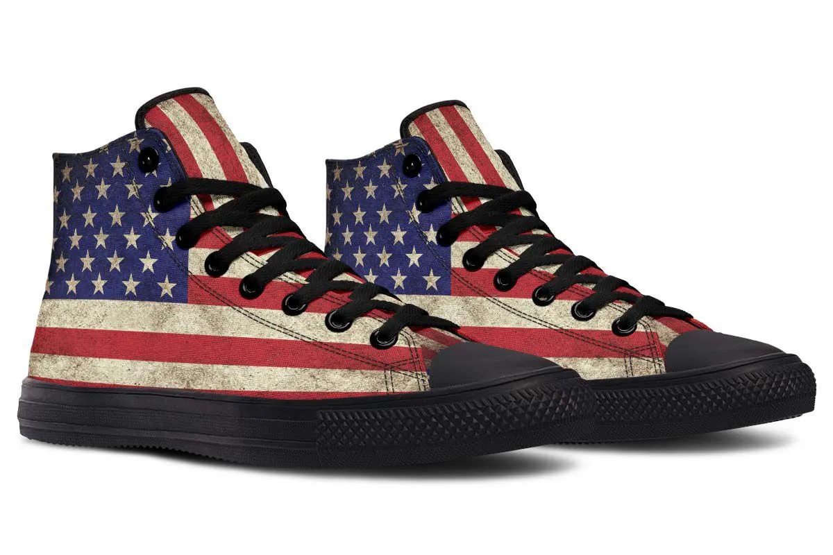 Customized Colorful Fashion High-top Canvas Shoes