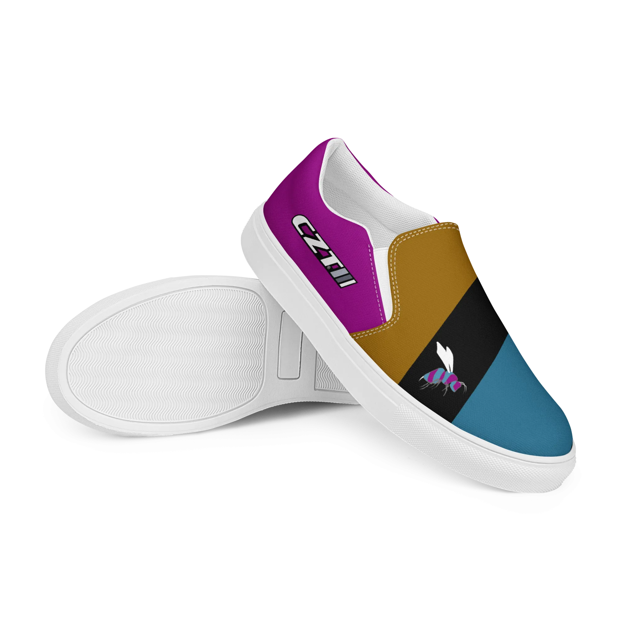 CZT SK8 OASIS Classic Casual Comfortable Canvas Slip-Ons Sustainable (Unisex)