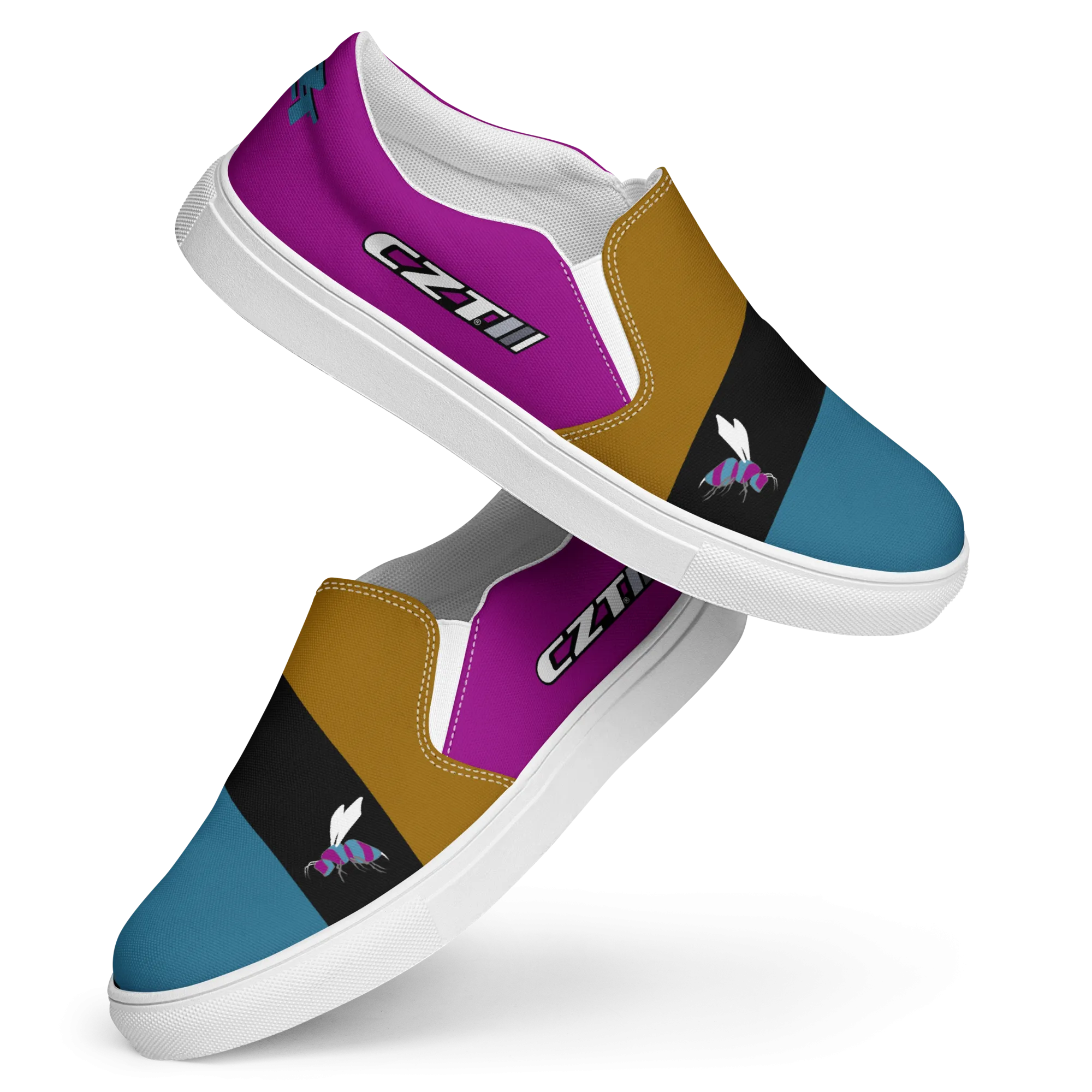 CZT SK8 OASIS Classic Casual Comfortable Canvas Slip-Ons Sustainable (Unisex)