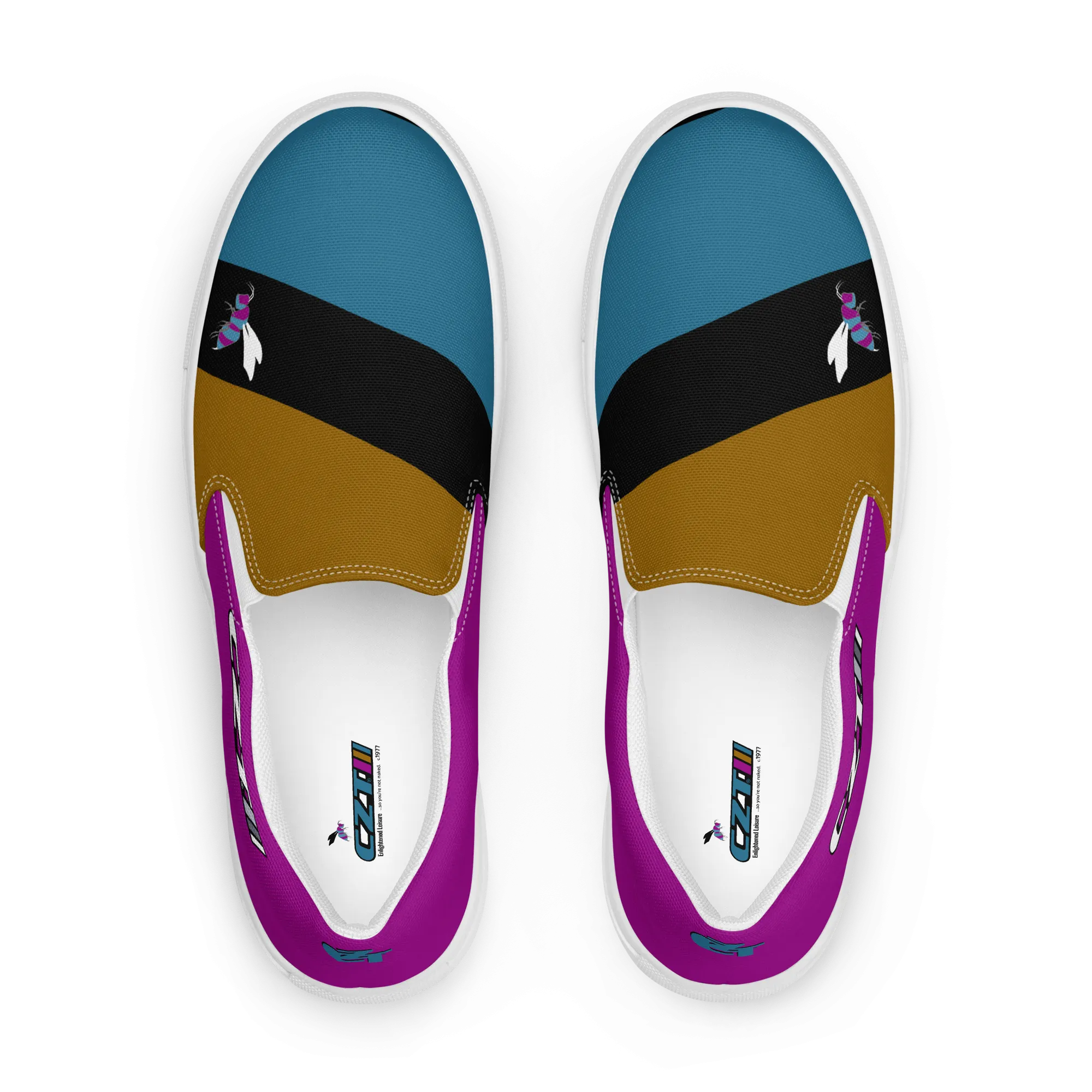 CZT SK8 OASIS Classic Casual Comfortable Canvas Slip-Ons Sustainable (Unisex)