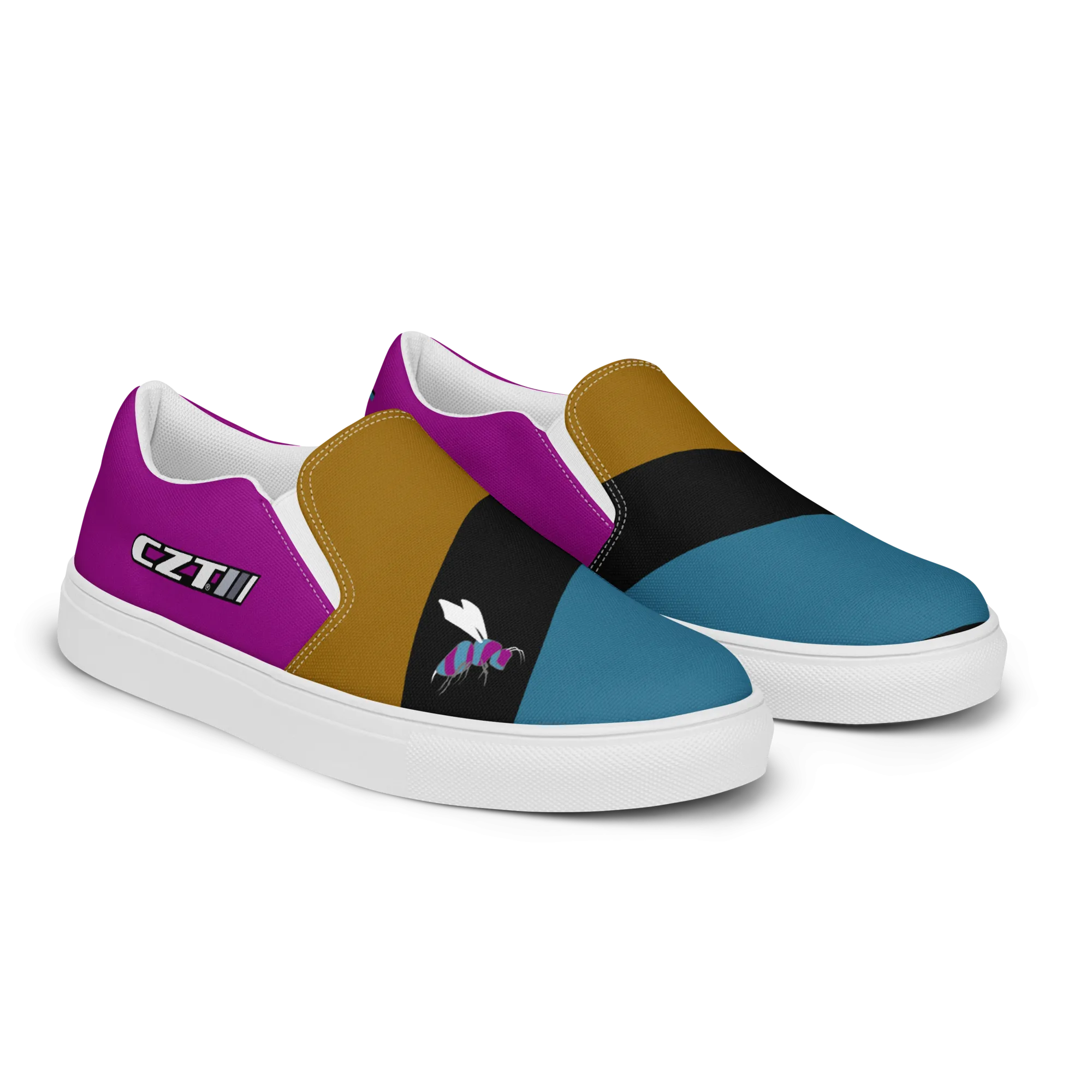 CZT SK8 OASIS Classic Casual Comfortable Canvas Slip-Ons Sustainable (Unisex)