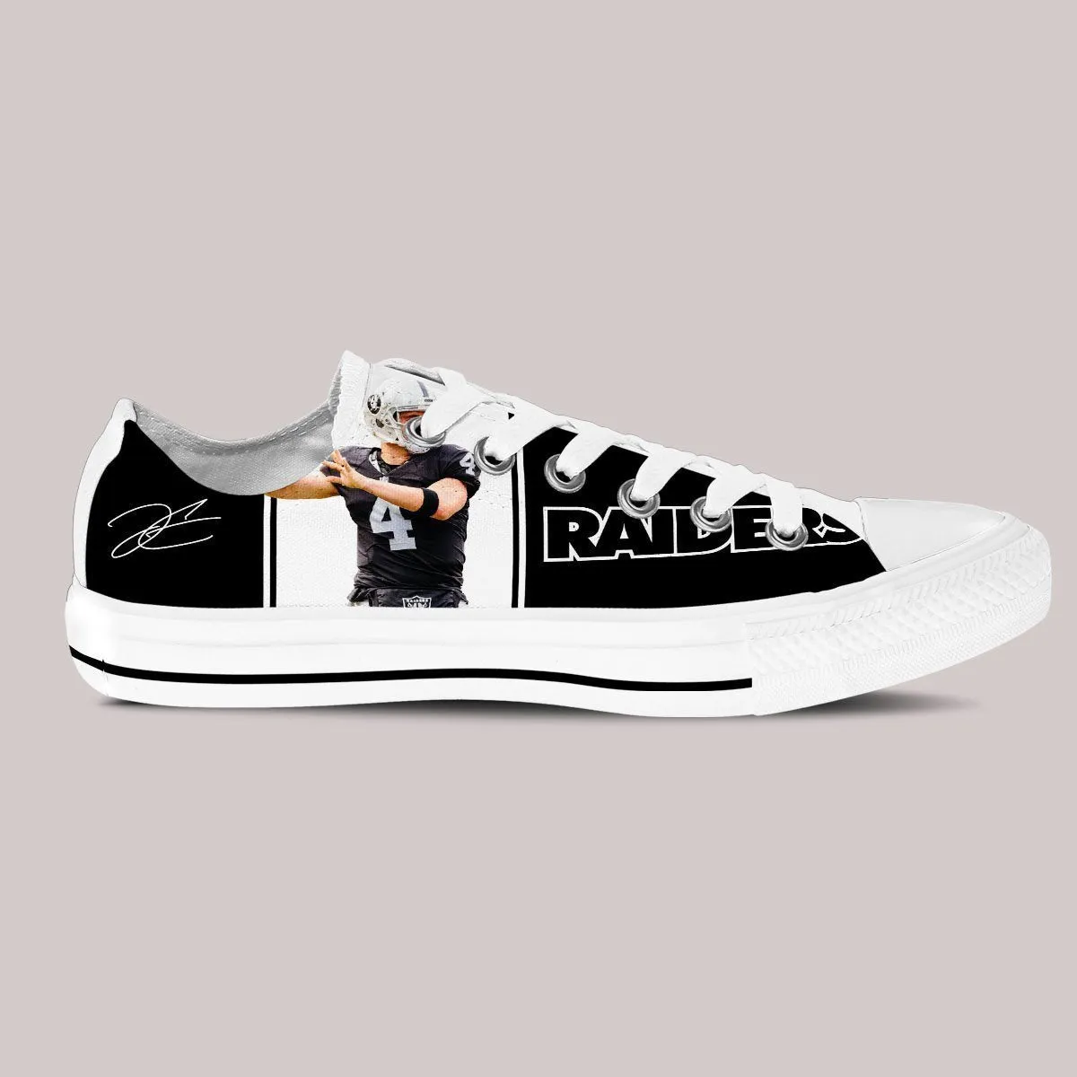 derek carr mens low cut sneakers cut