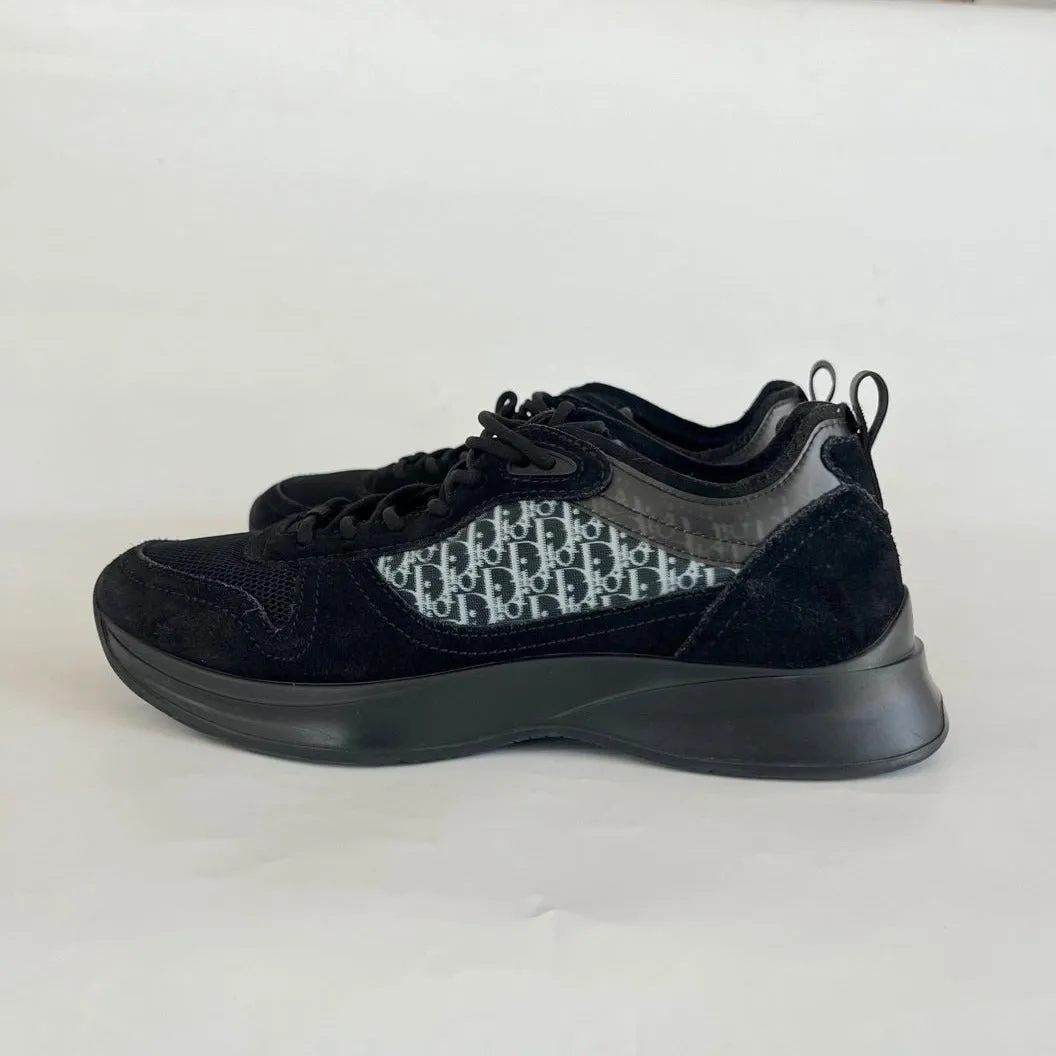 Dior B25 Runner Black Sneaker, size 42