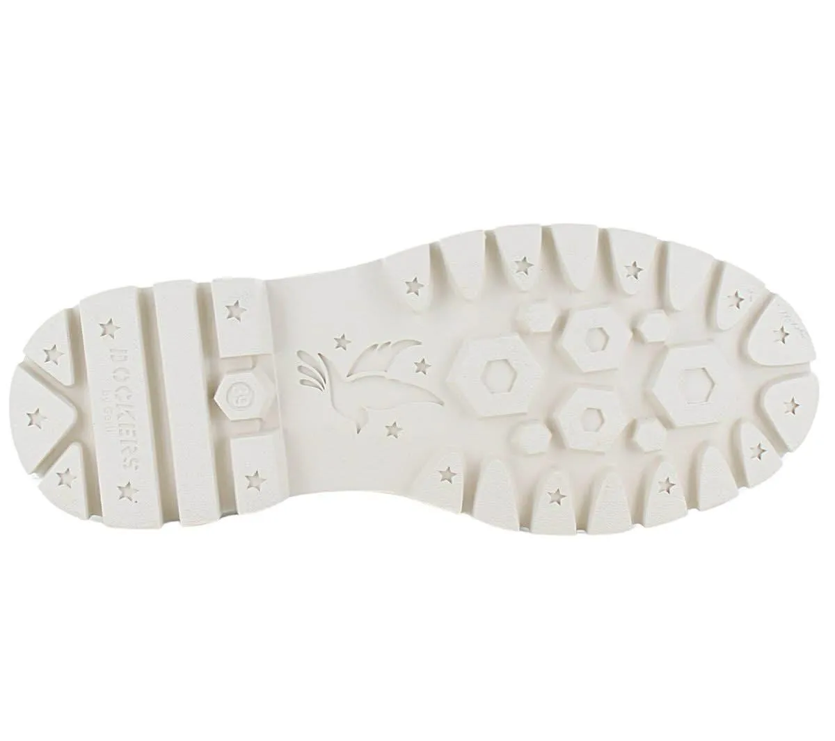 DOCKERS by Gerli 52KC201 - Damen Freizeit Schuhe Canvas Beige 710400