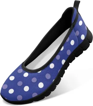 Doojoayie Ladies Walking Shoes Slip On Women Loafers Shoes Casual Nurse Work Shoes