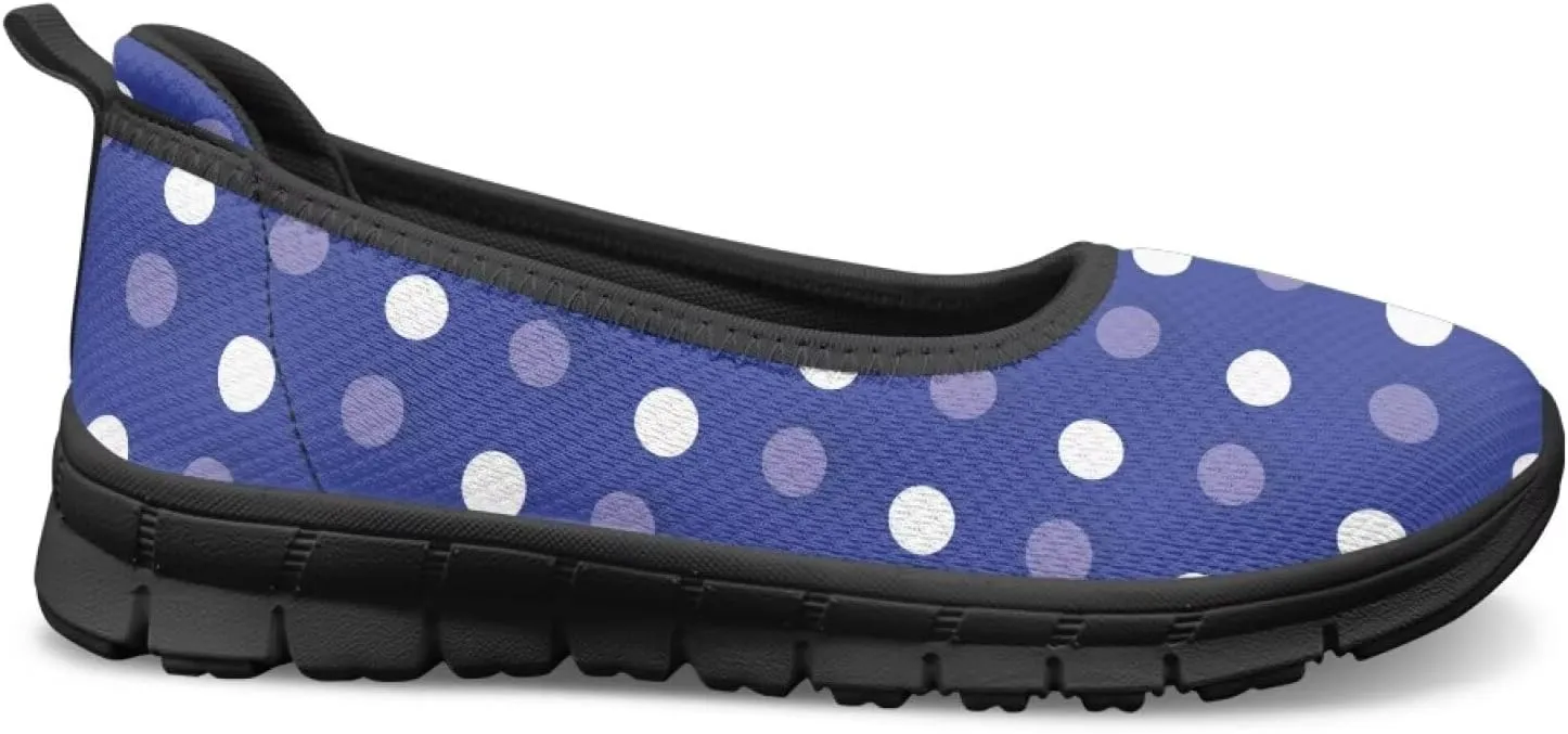 Doojoayie Ladies Walking Shoes Slip On Women Loafers Shoes Casual Nurse Work Shoes