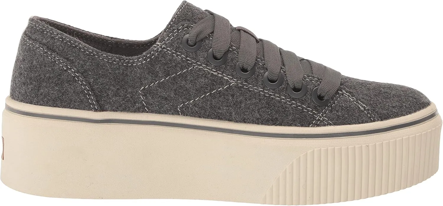 Dr. Scholl's Shoes Women's for Now Platform Lace Up Retro Fashion Sneaker