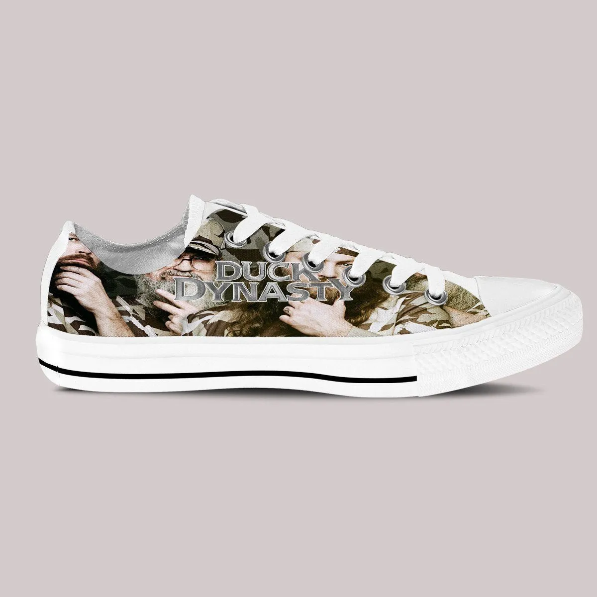duck dynasty ladies low cut sneakers