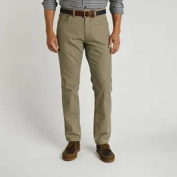 Duck Head Field Canvas 5-Pocket Khaki