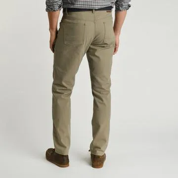 Duck Head Field Canvas 5-Pocket Khaki