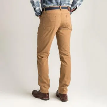 Duck Head Field Canvas 5-Pocket Khaki