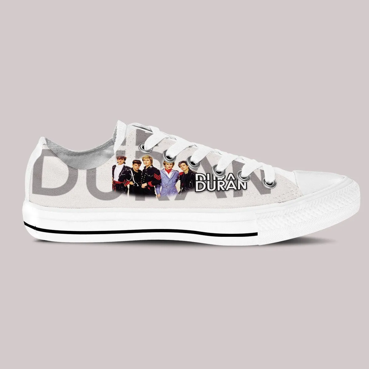 duran duran new ladies low cut sneakers