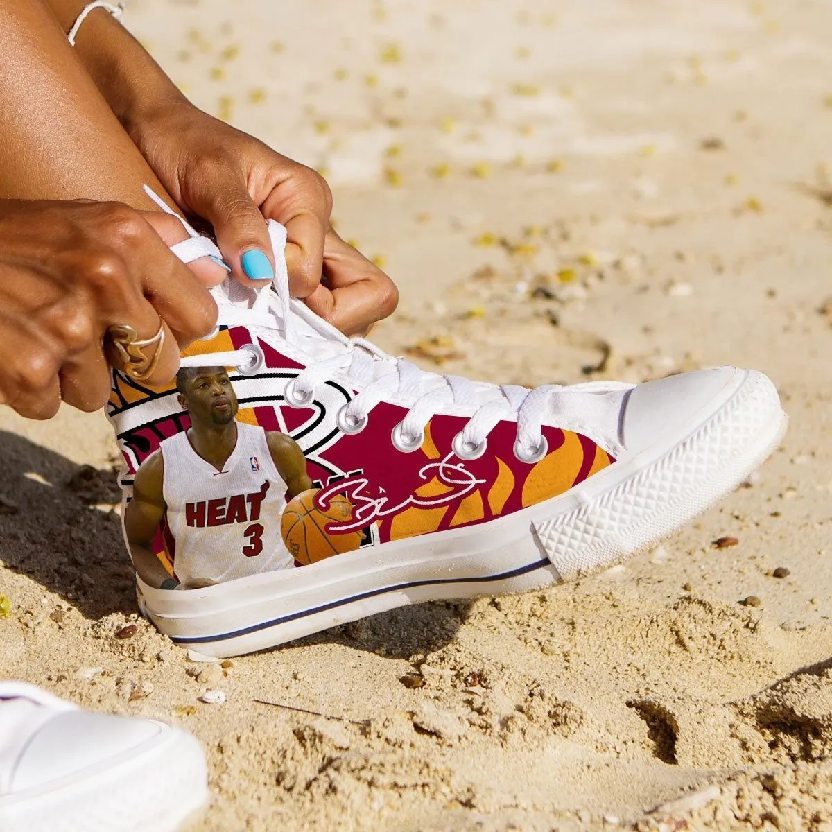 dwyane wade ladies high top sneakers