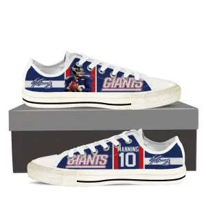 eli manning mens low cut sneakers cut