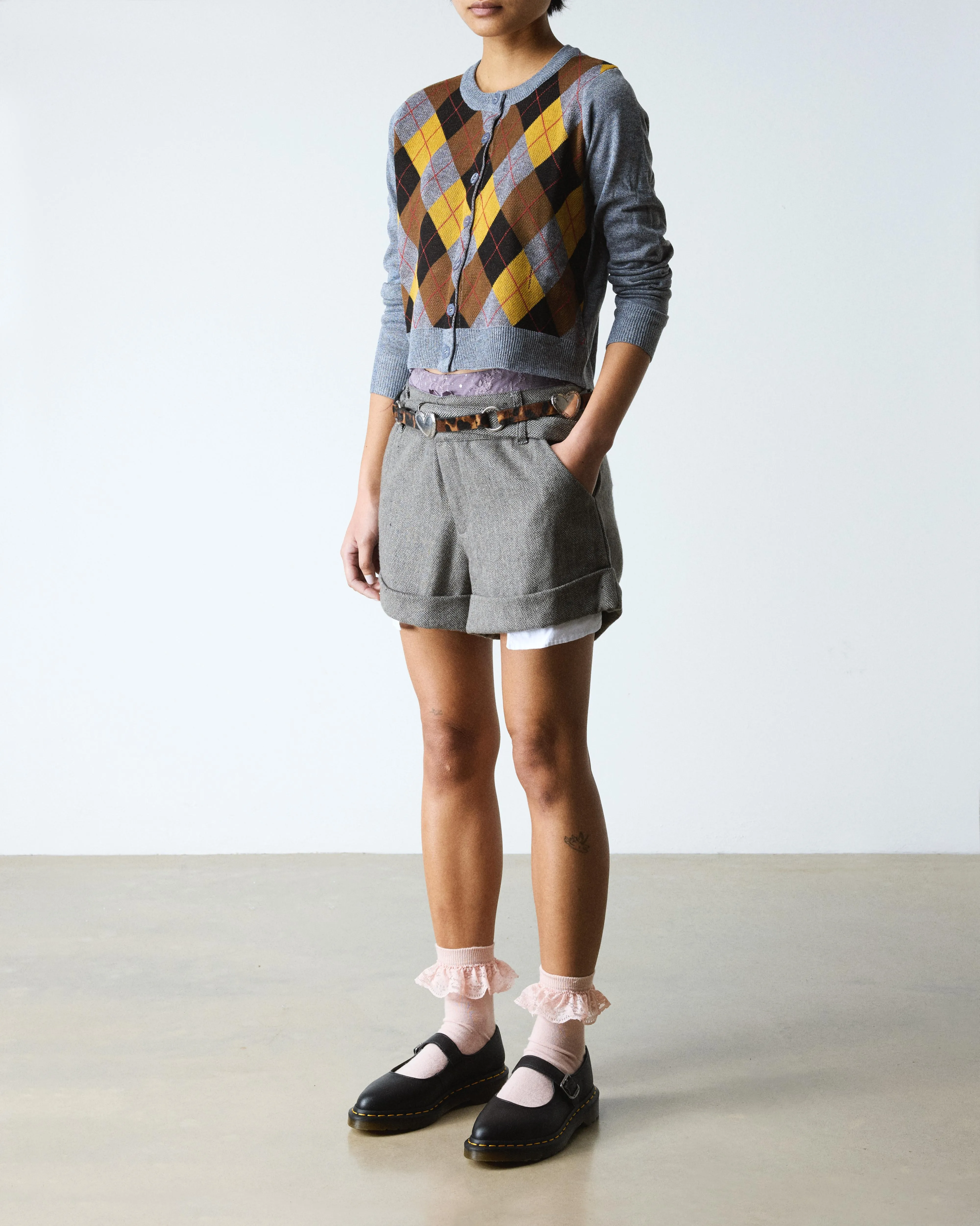 Elphie Virginia Leather Mary Jane Shoes