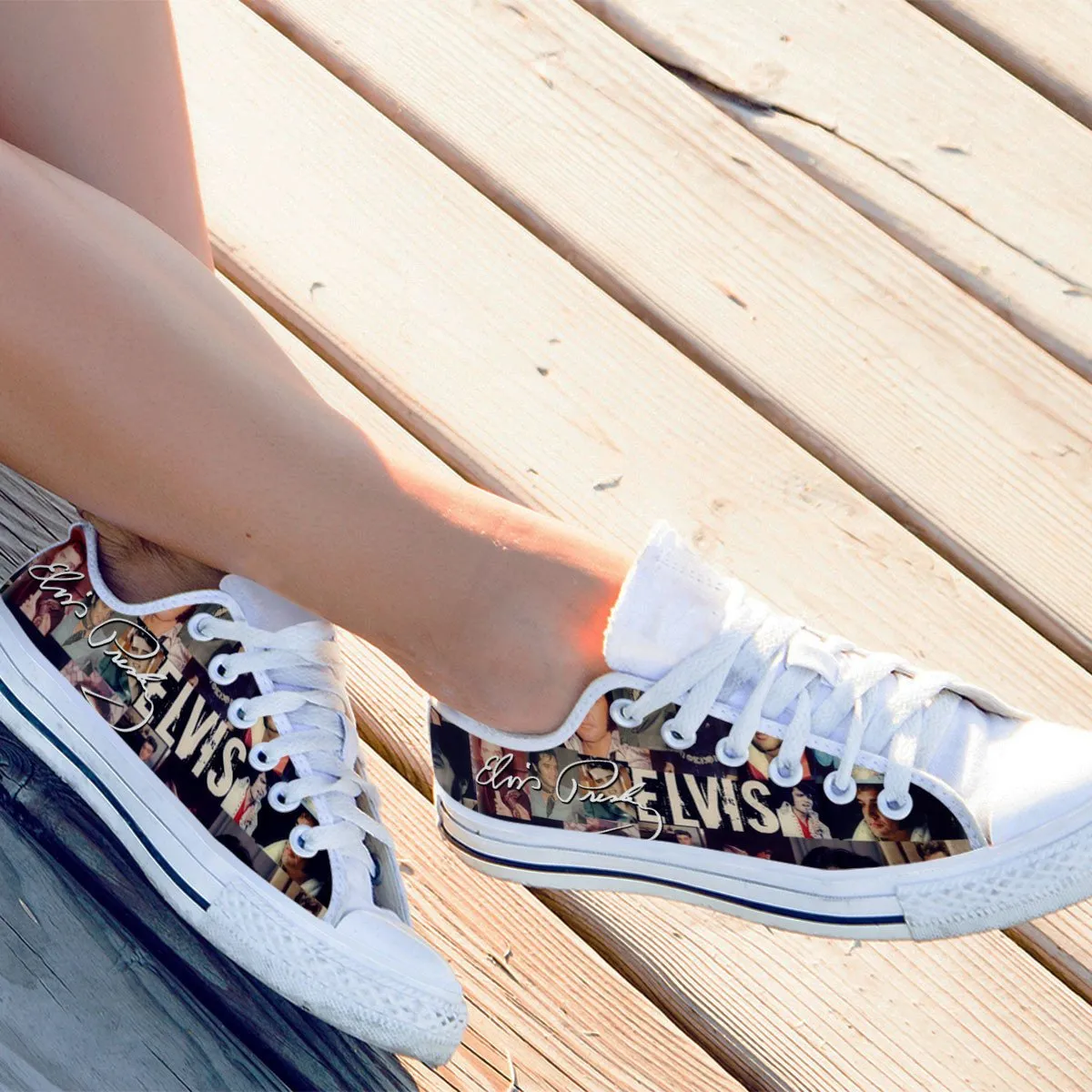 Elvis Presley Ladies low cut sneakers