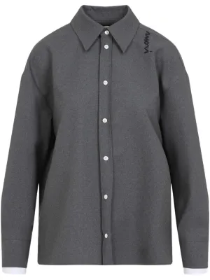 Embroidered Logo Shirt