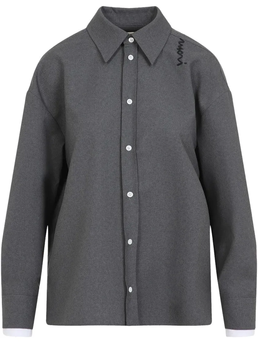 Embroidered Logo Shirt