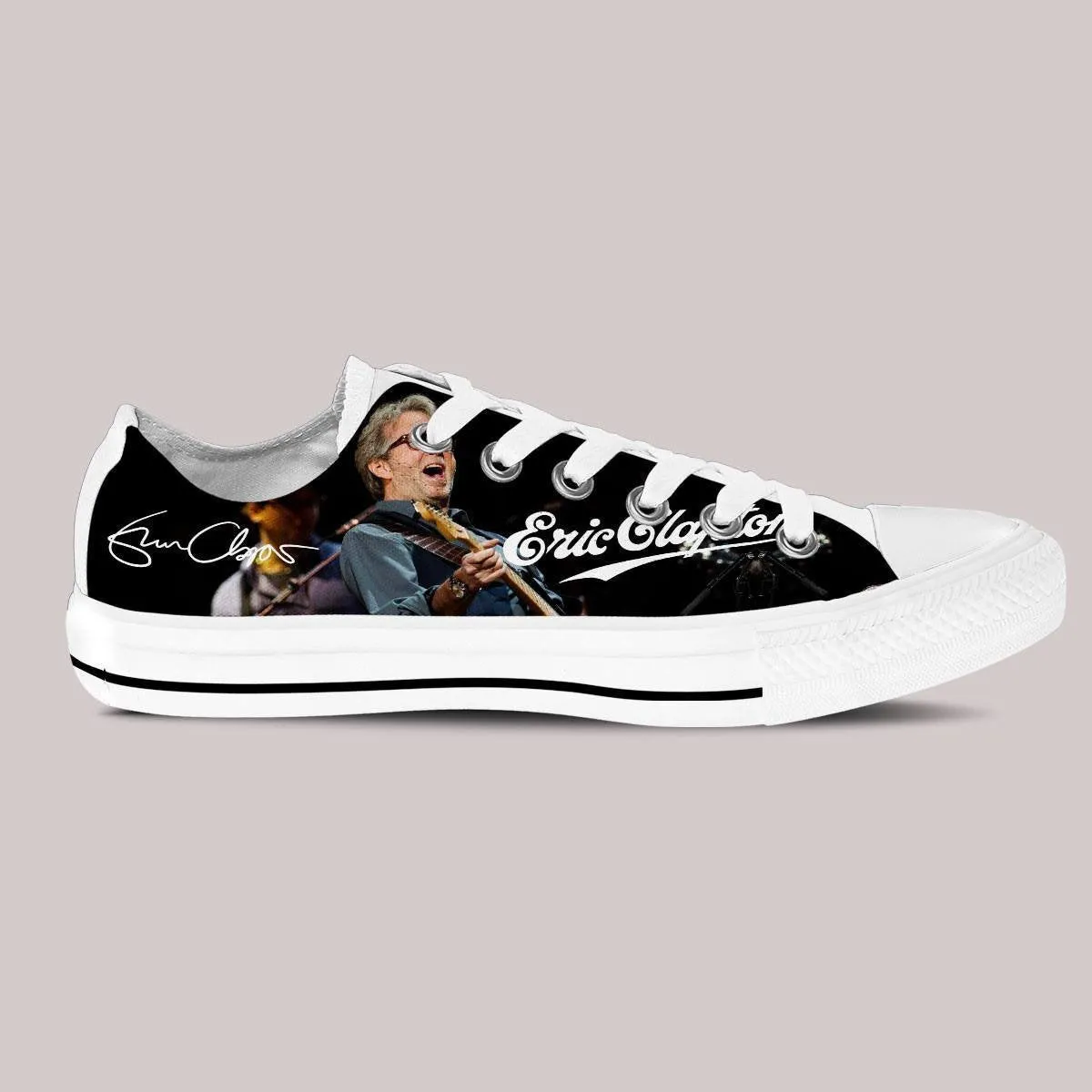 eric clapton mens low cut sneakers cut