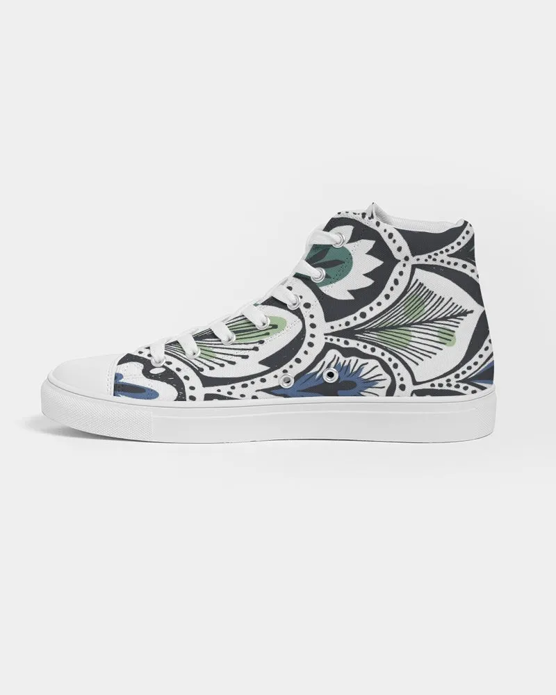 Feathers Women's Hightop Canvas Shoe