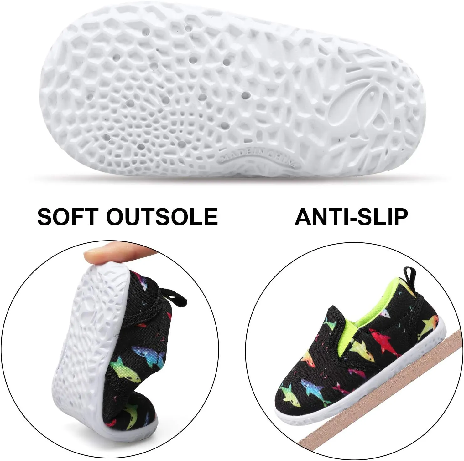 FEETCITY Unisex Baby Shoes Boys Girls Sneakers Infant Slip On First Walking Shoes Toddler Casual Star Sneaker Crib Shoes