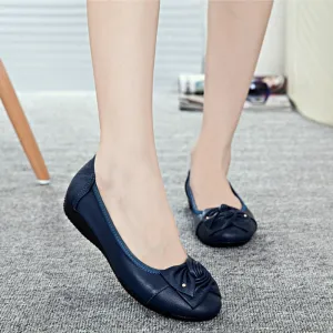 female shoes Handmade Reduced cost shoes women genuine Modern design shoes flats women flat casual leather