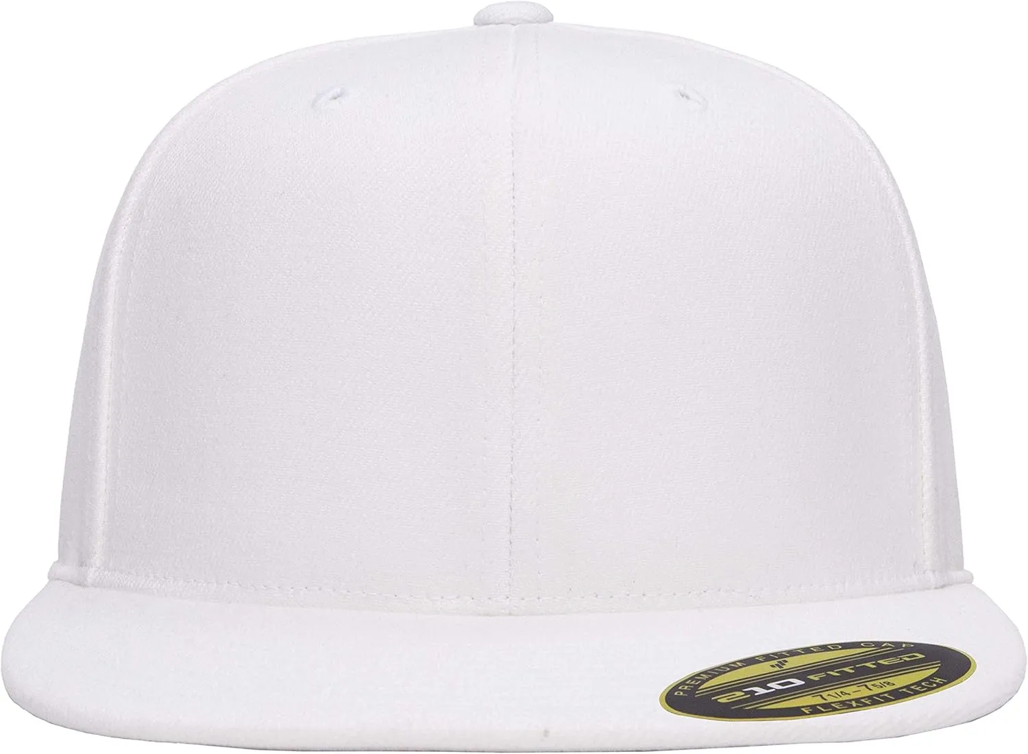 Flexfit Men's 210 Fitted Flat Bill Cap Hat