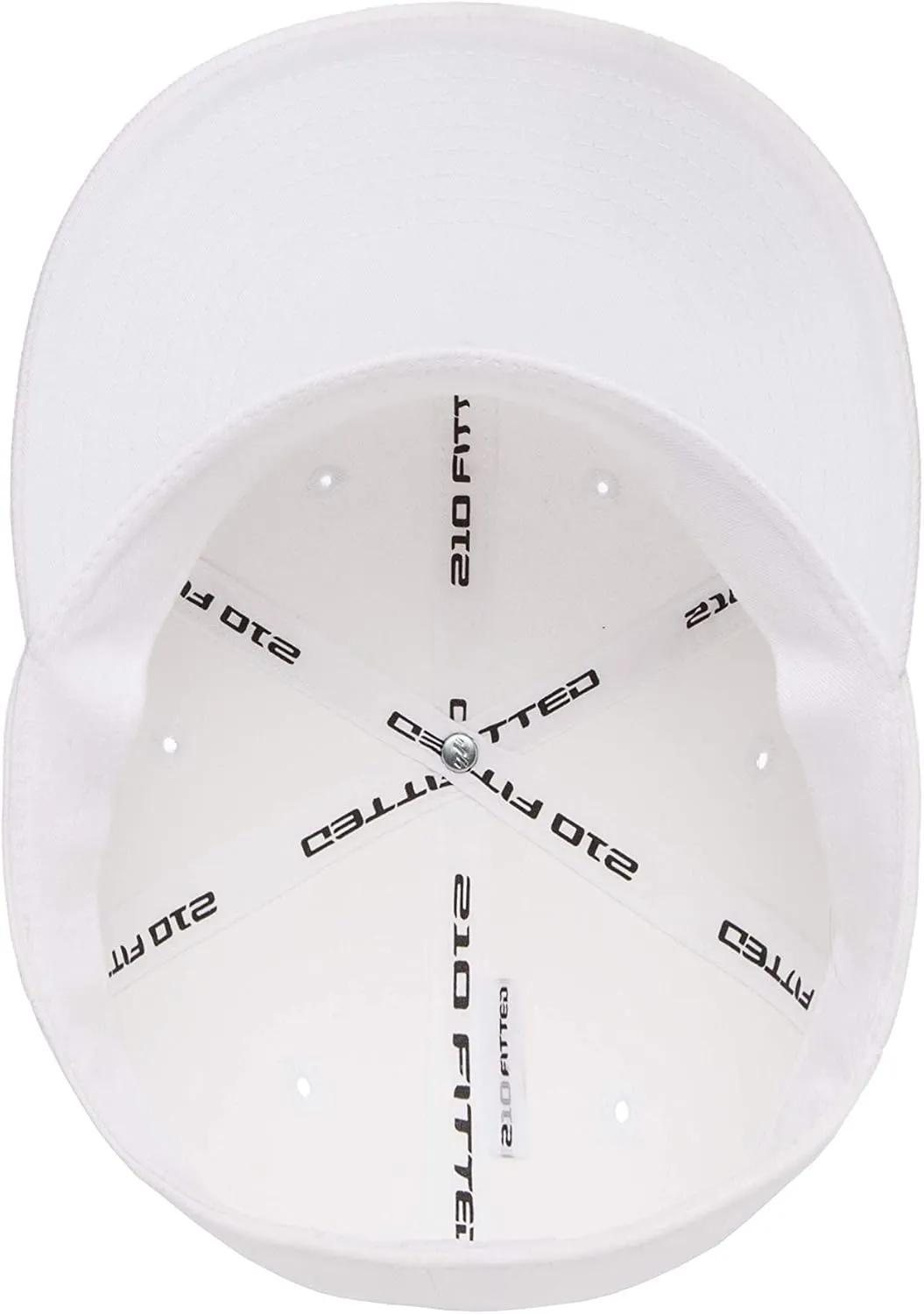 Flexfit Men's 210 Fitted Flat Bill Cap Hat