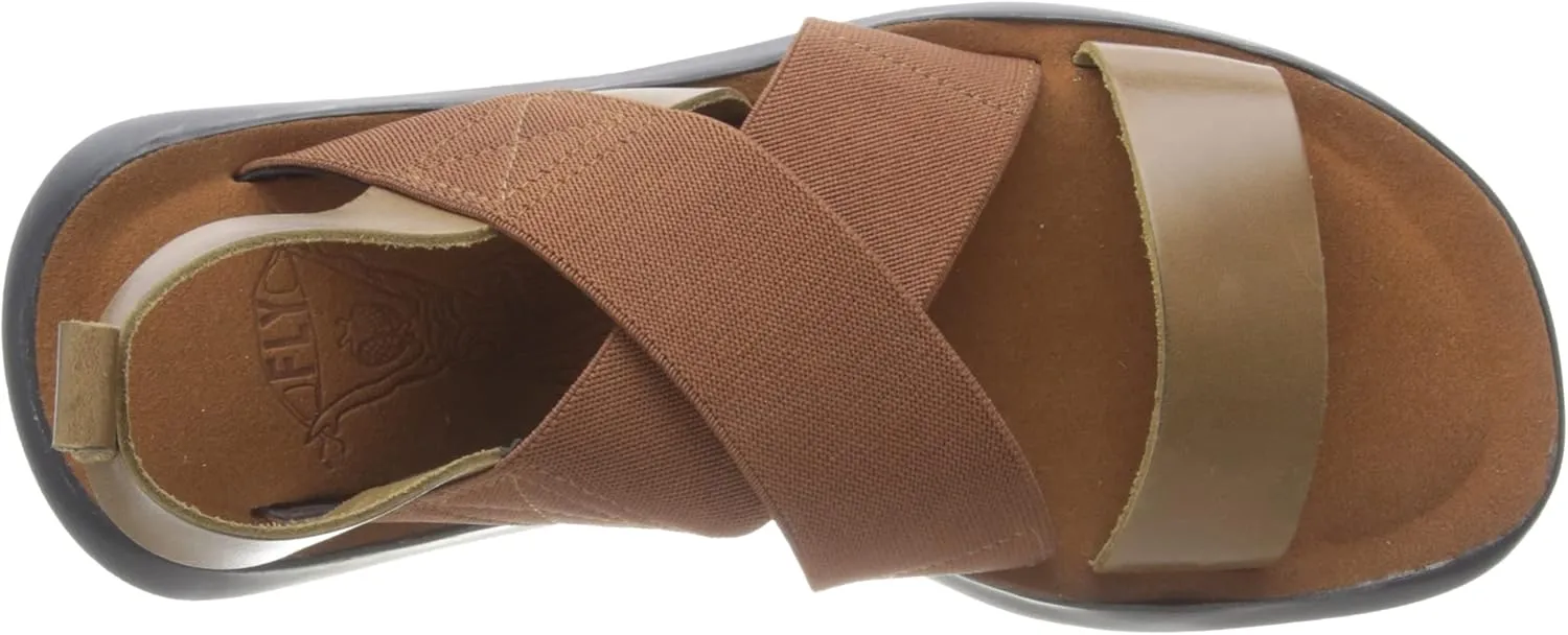 FLY London Women's Slingback Heeled Sandal