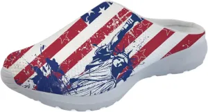 Forchrinse Native Indian Aztec Hippie Mandala Men’s Walking Mule Sneakers Women’s Slip on Garden Clog Open Back Slippers Home Nursing Shoes