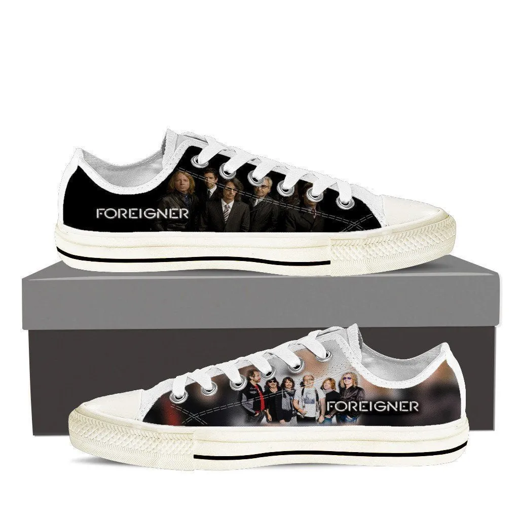 foreigner ladies low cut sneakers