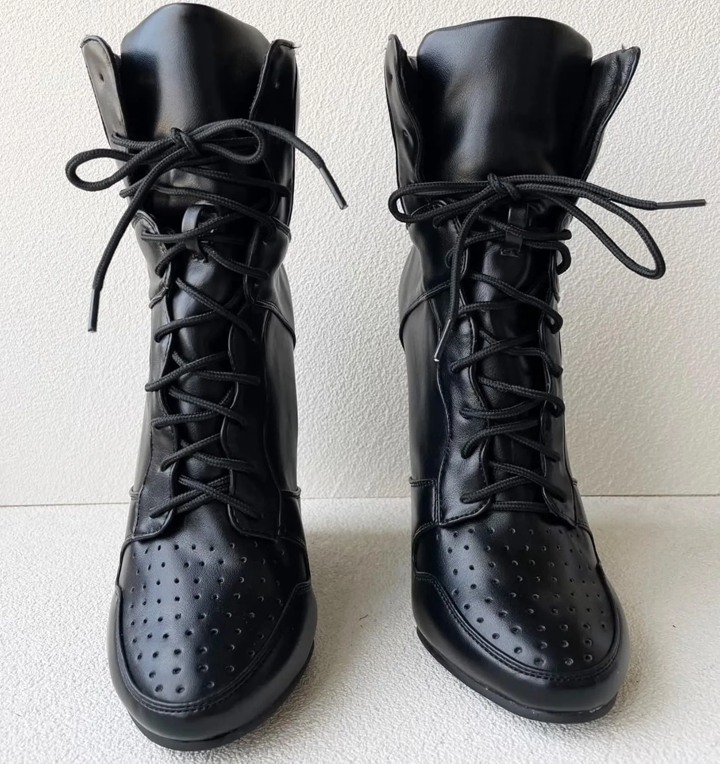 Frankie Hsu Wedge Sport Basketball High Heeled Ankle Boots, Casual Black Classic Sneaker Bootie, Big Size Fashion Designer Shoes For Women Men