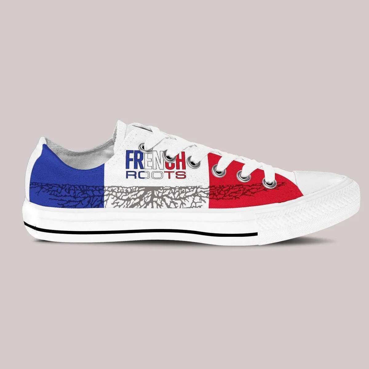 french roots mens low cut sneakers cut