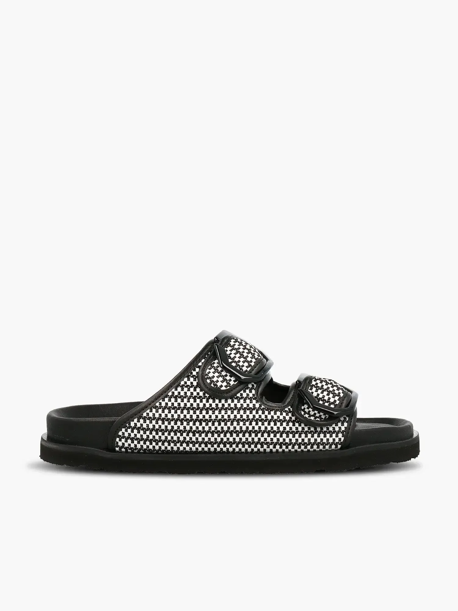 Galia Raffia Black & White