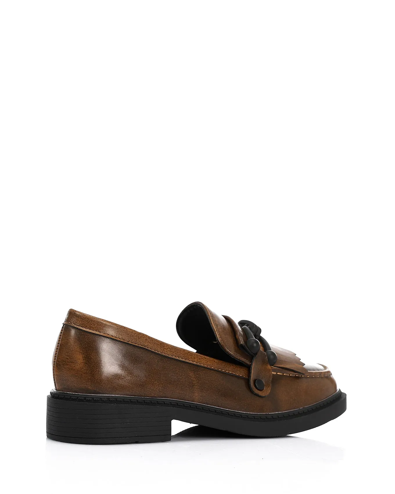 GOR-DVTV-005 Round Toecap Loafers Flat