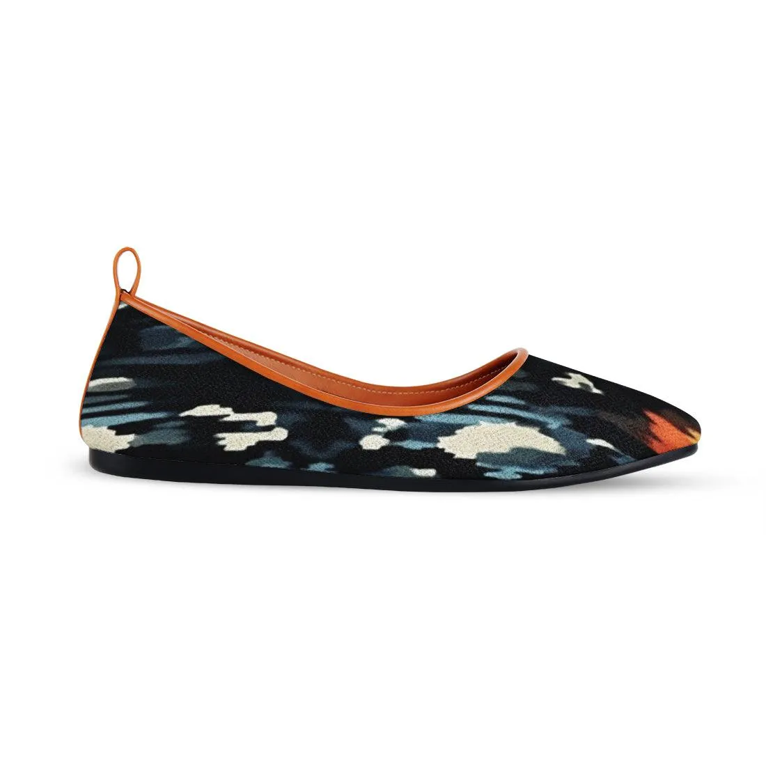 Havane Round Toe Shoe Flamy