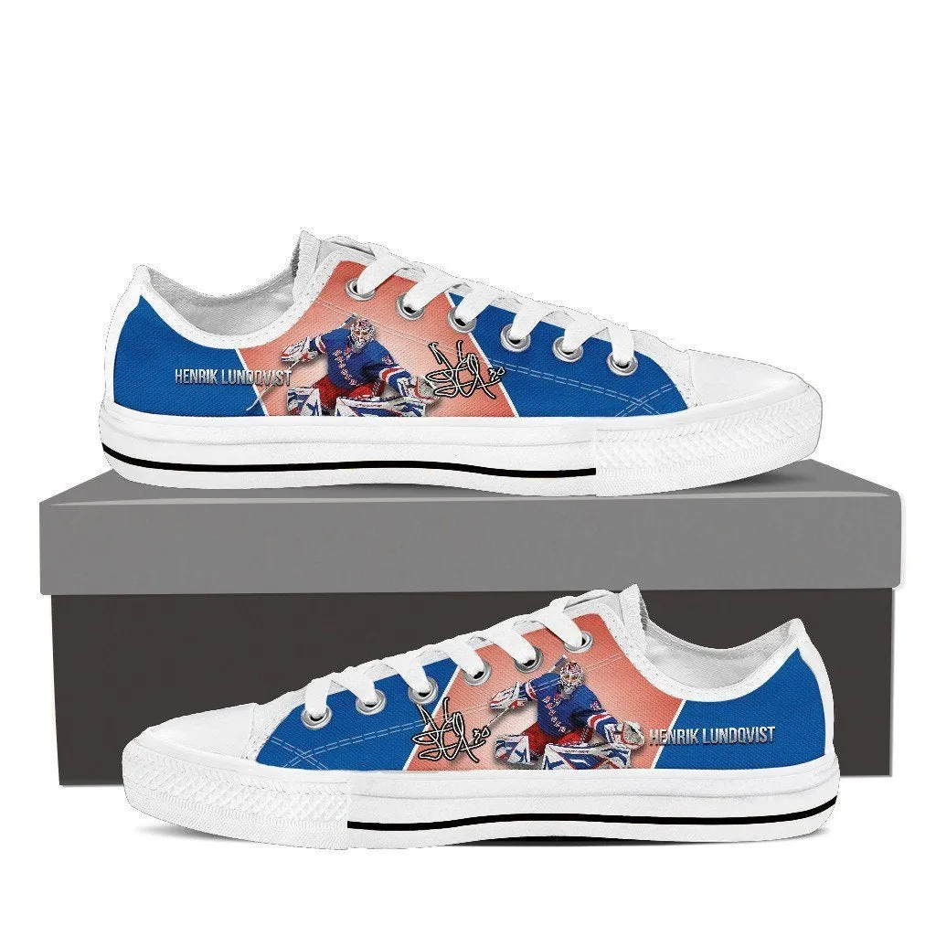 henrik lundqvist ladies low cut sneakers
