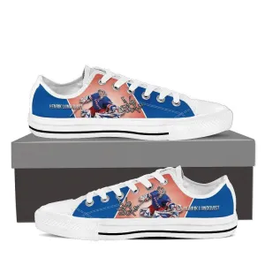 henrik lundqvist ladies low cut sneakers