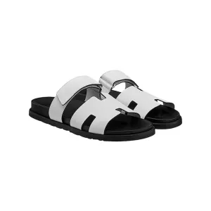 Hermes Chypre Sandal White