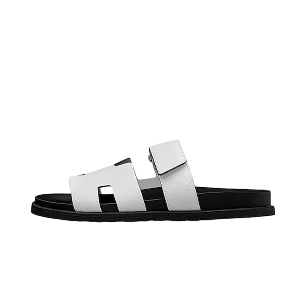 Hermes Chypre Sandal White