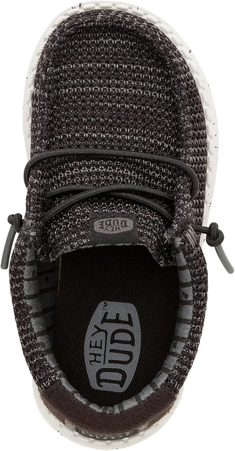 Hey Dude Boy's Wally Stretch Sox (Little Big Kid) Loafer