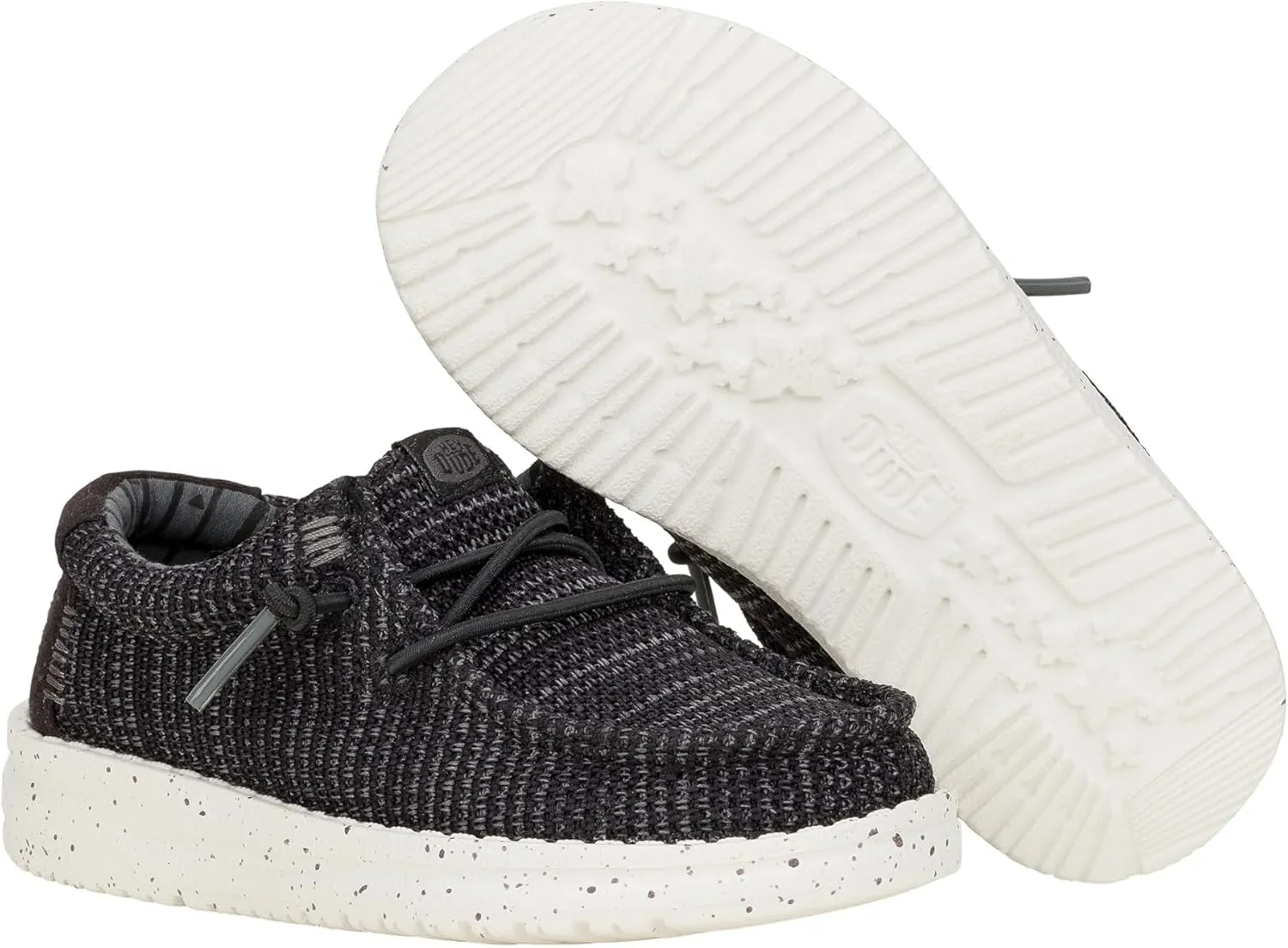 Hey Dude Boy's Wally Stretch Sox (Little Big Kid) Loafer