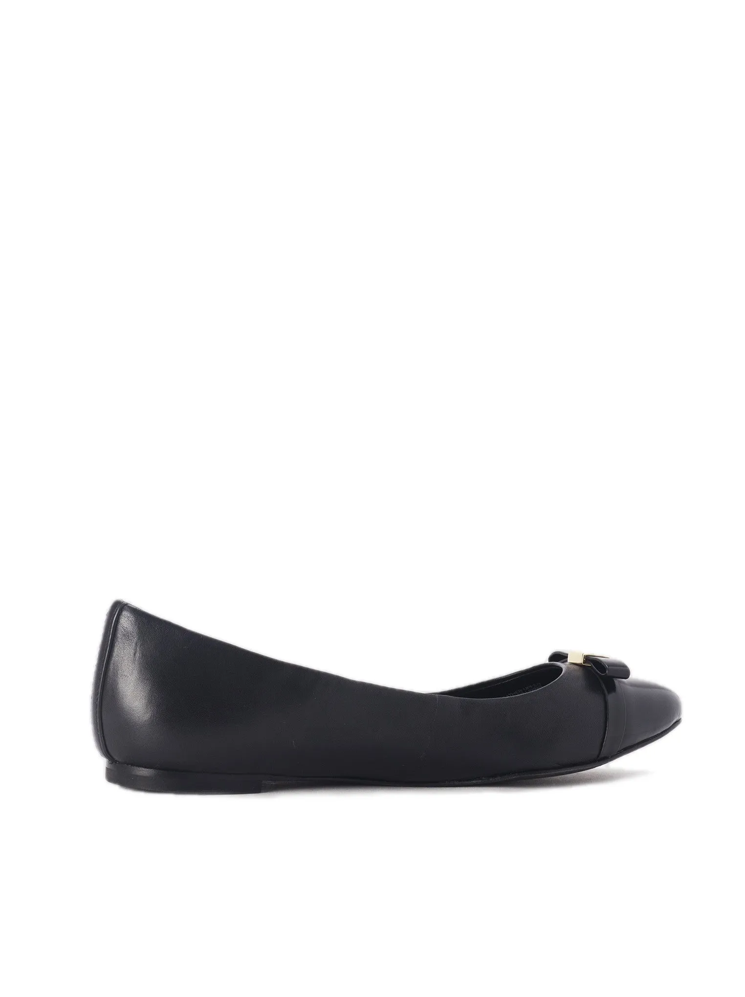 Hugo Point-Toe Ballerina Flat - Black