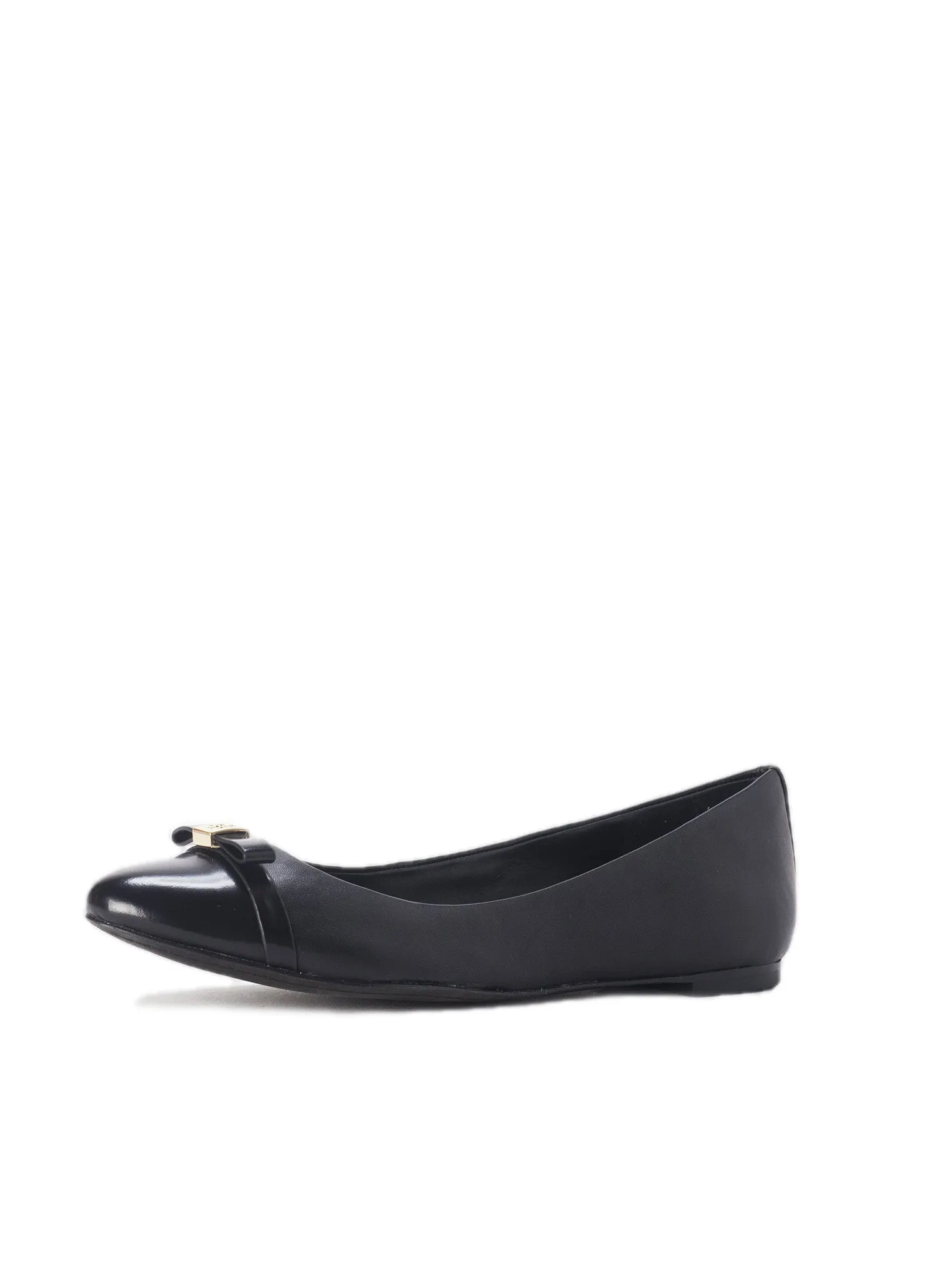 Hugo Point-Toe Ballerina Flat - Black