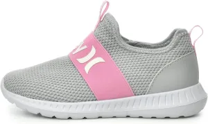 Hurley Camby Kids Slip On Canvas Sneakers – Low Cut Skateboarding Shoes for Kids, Running, Walking, Breathable Sports Shoes for Boys and Girls