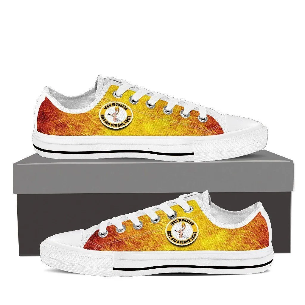 ironworkers strong tools ladies low cut sneakers
