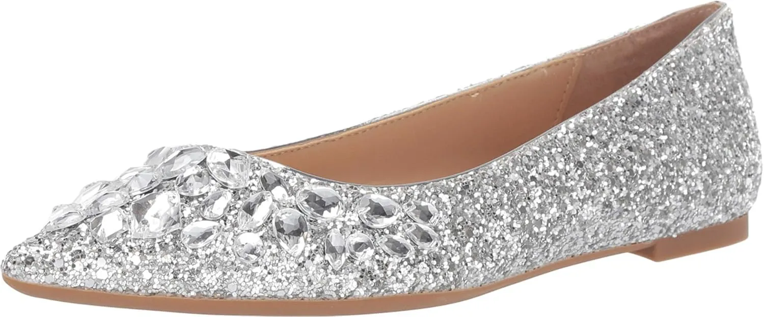 Jewel by Badgley Mischka Women's Ulanni Ballet Flat